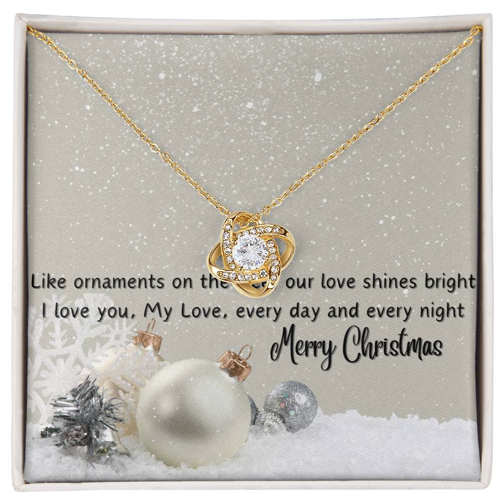 White Ornaments | Love shines bright