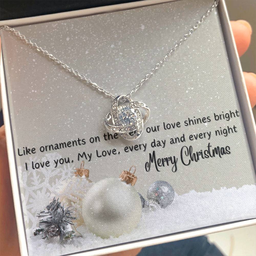 White Ornaments | Love shines bright