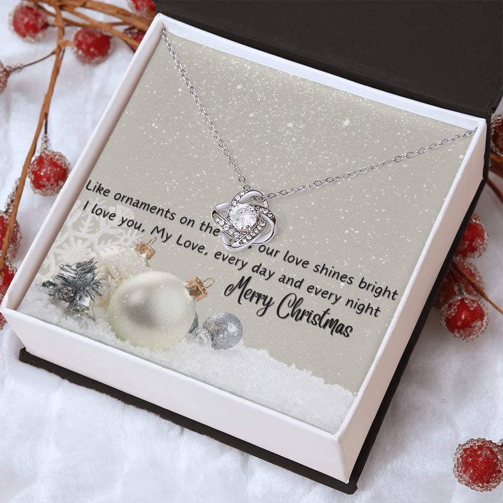 White Ornaments | Love shines bright