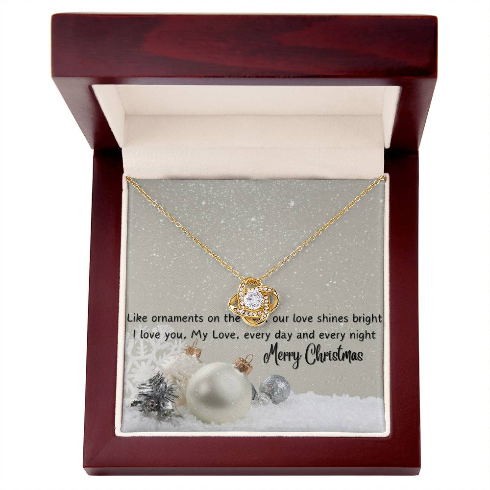 White Ornaments | Love shines bright