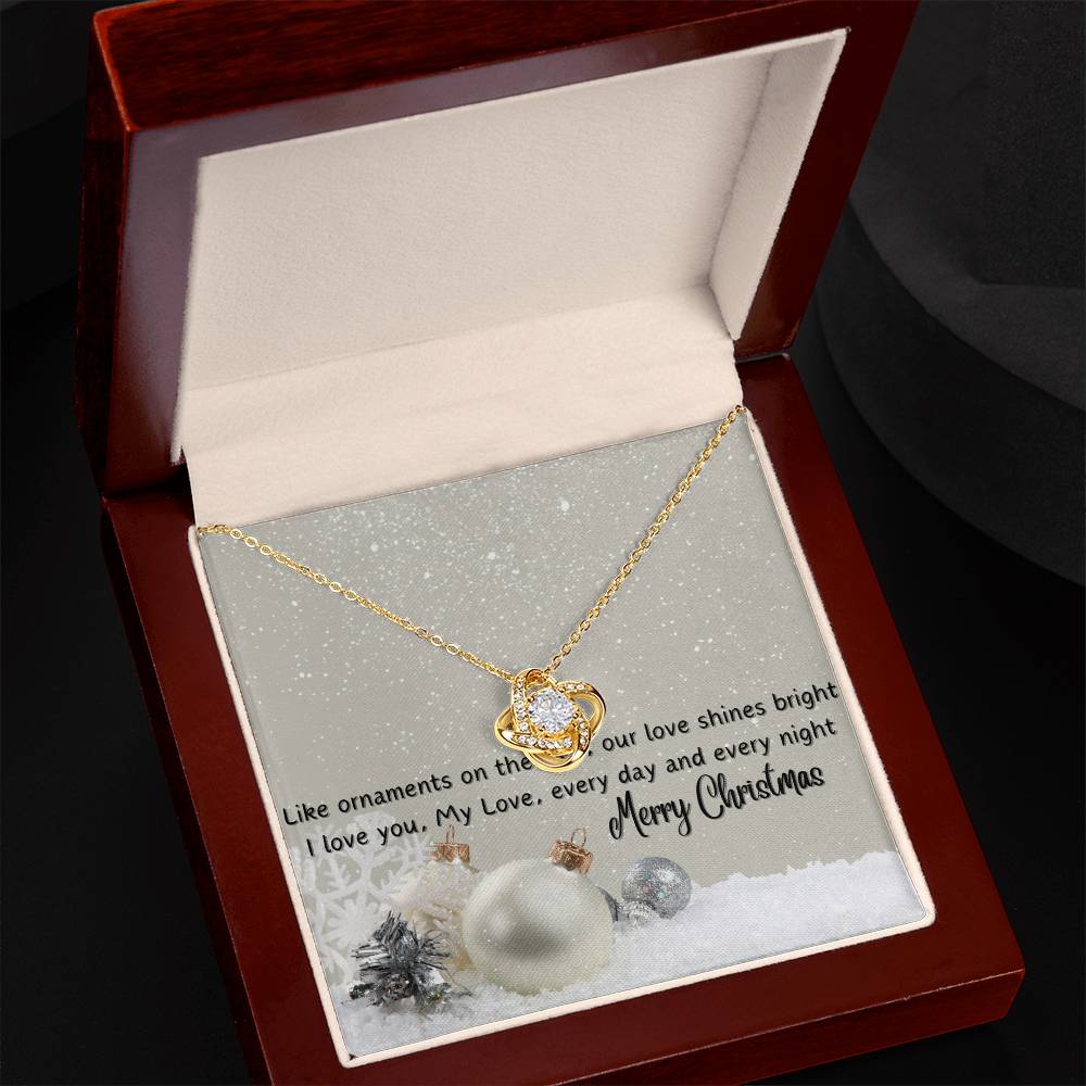 White Ornaments | Love shines bright