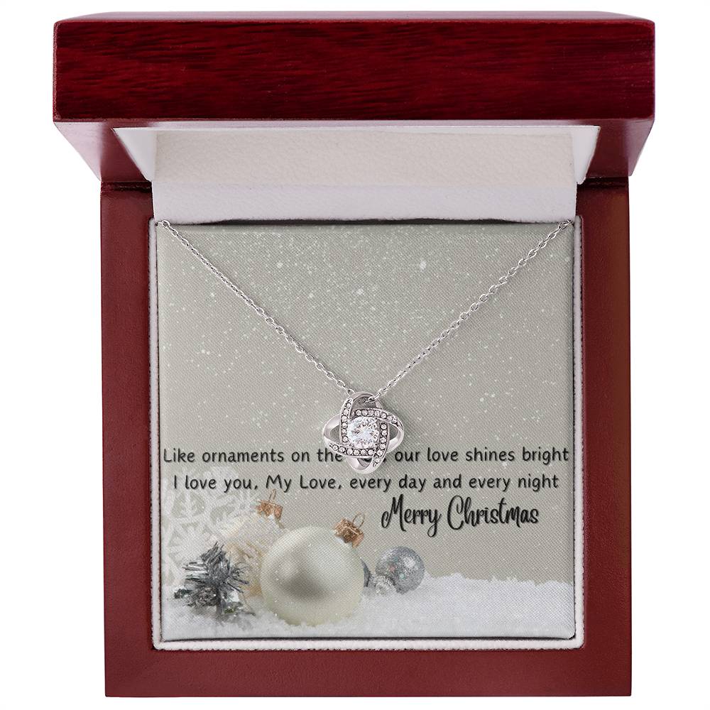 White Ornaments | Love shines bright