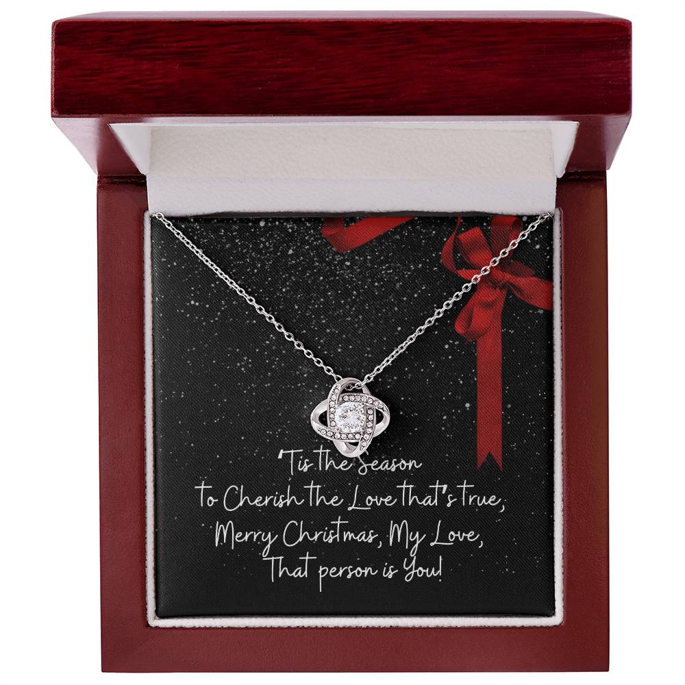 Black | Red Ribbon | 'Tis the Season