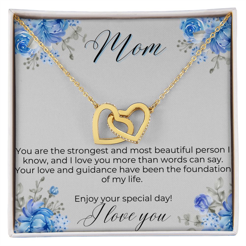 Show Mom How Much She Means to You with this heart necklace