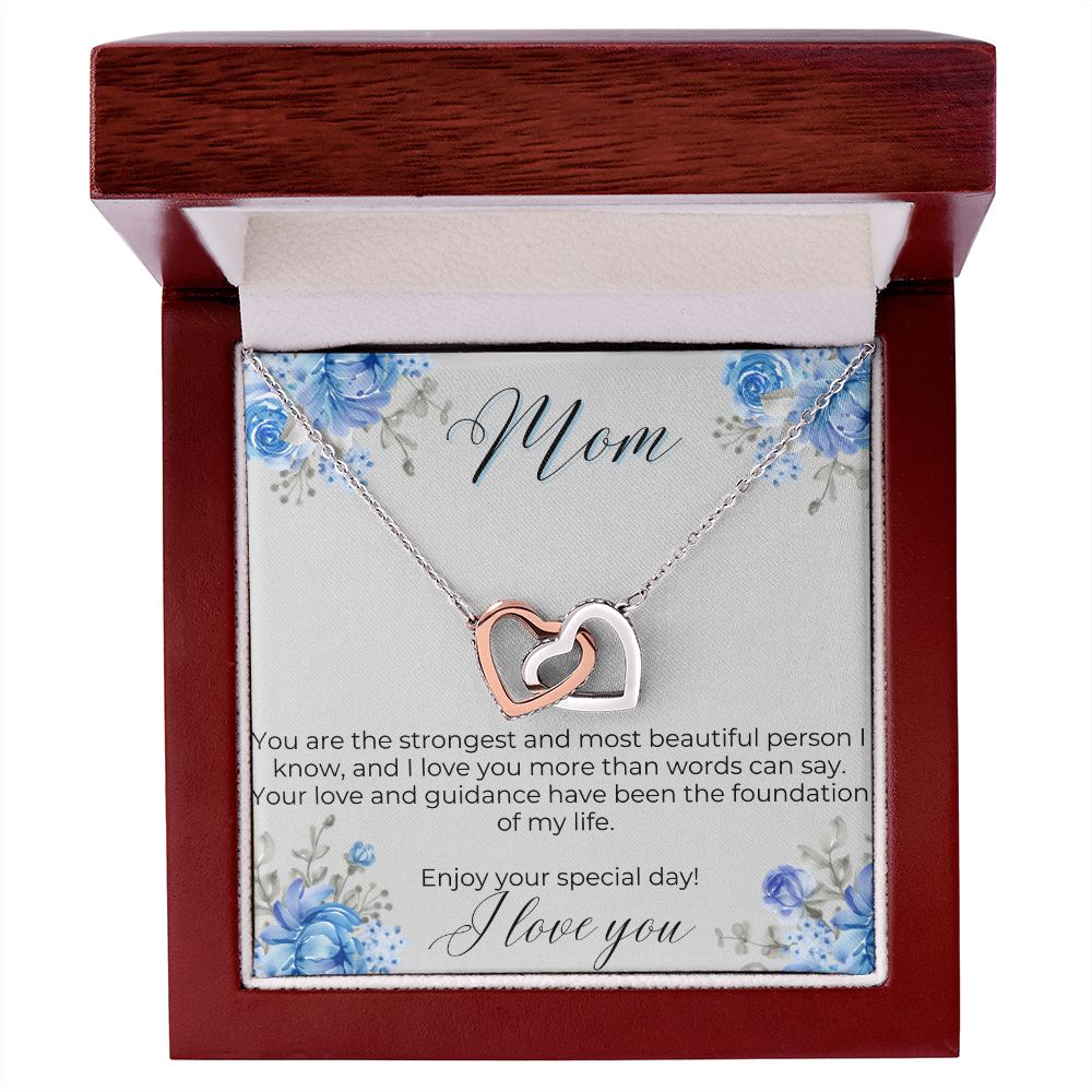 Show Mom How Much She Means to You with this heart necklace